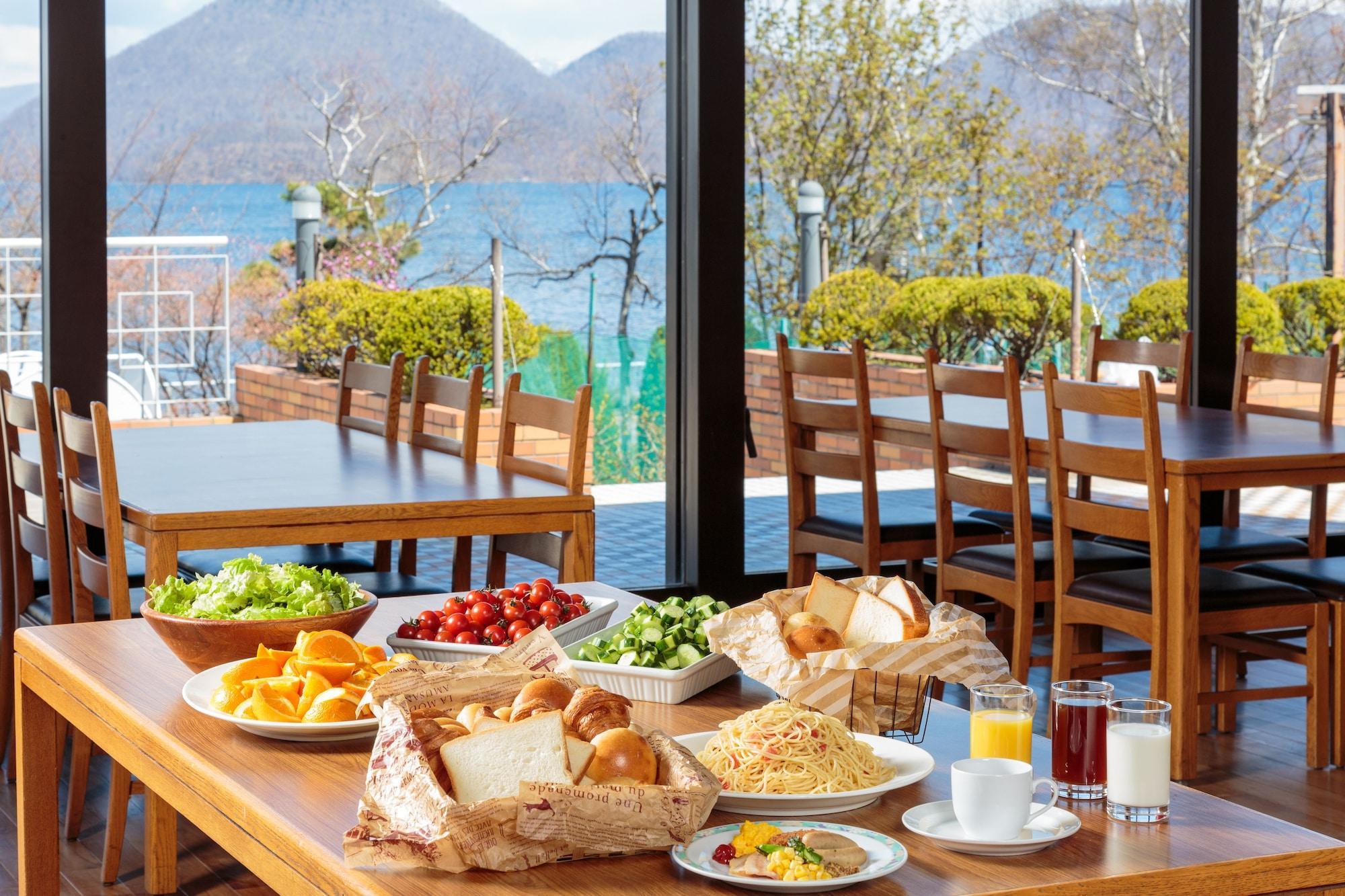 Toyako Manseikaku Hotel Lakeside Terrace Exterior foto